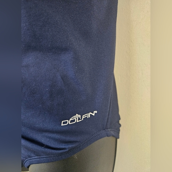 Dolphin- Size M Women's Navy and Green Swimwear - Picture 3 of 4